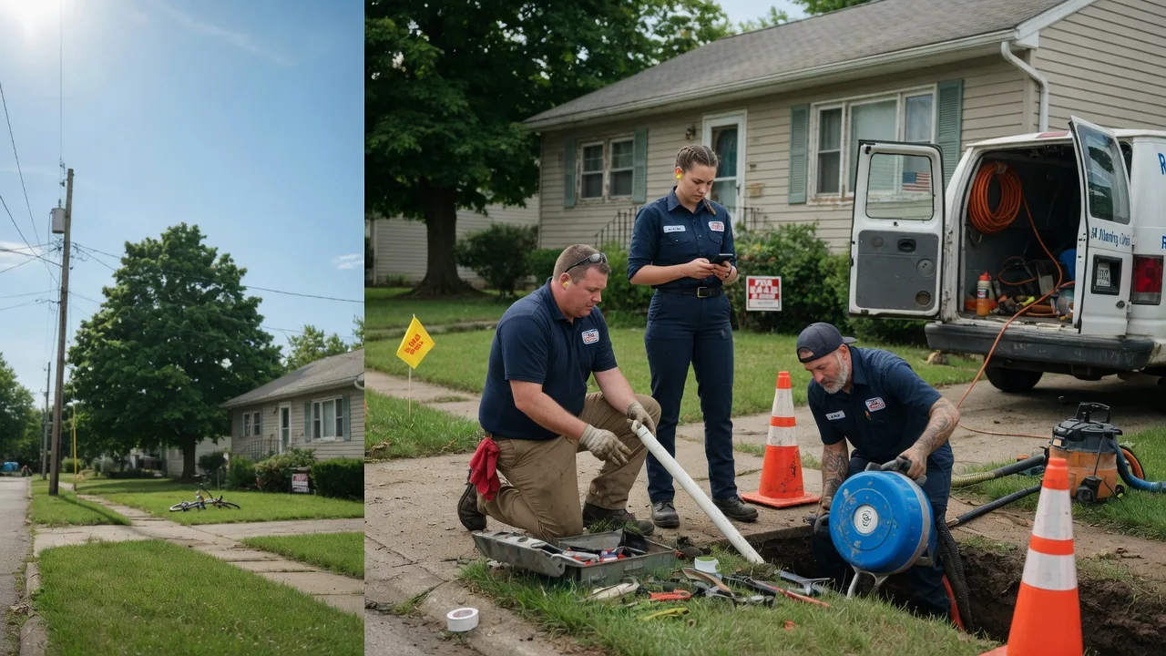 Sewer Line Repair in Farragut, IA near me